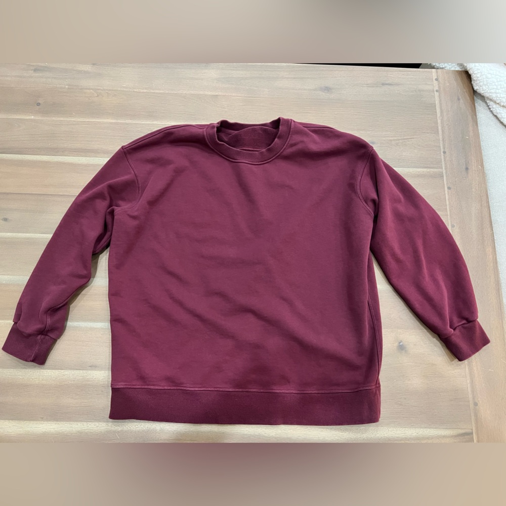 Lululemon perfectly oversized crew- unsure if size 8 or 10